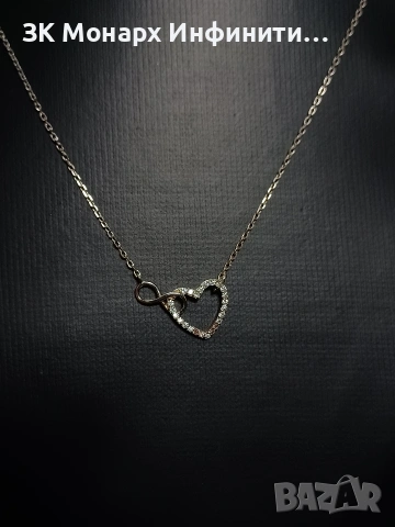 Сребърен ланец , снимка 2 - Колиета, медальони, синджири - 53421702