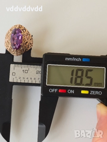 СССР златен пръстен 14 карата , снимка 9 - Пръстени - 52120344