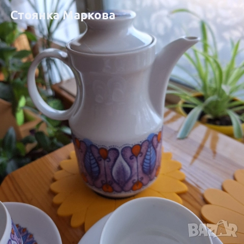 Баварски порцеланов комплект, снимка 2 - Сервизи - 52522538