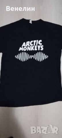 Arctic Monkeys черна тениска , снимка 1 - Тениски - 46157811