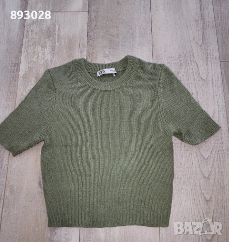 Като нова блуза ZARA , снимка 2 - Блузи с дълъг ръкав и пуловери - 53579559
