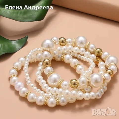 Перлени гривни., снимка 2 - Гривни - 54003542