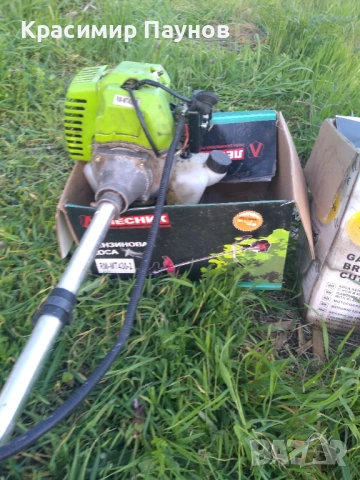 2 броя бензиново тримери за ремонт / части, снимка 3 - Градинска техника - 54260866