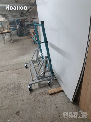 Транспортна количка за пдч и мдф плоскости, снимка 3 - Циркуляри - 53020102
