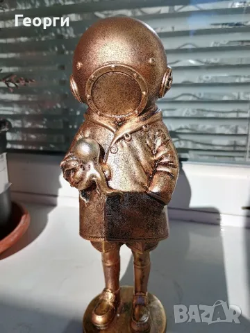 Банкси статуетка-3, снимка 7 - Статуетки - 50097515