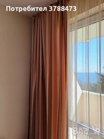Луксозни хотелски завеси/пердета с прозрачно перде (комплект от 3 части), снимка 6 - Пердета и завеси - 54237307