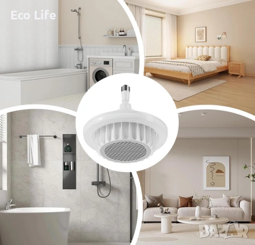 Модерен  таванен нагревател/отоплител/ с LED лампа, снимка 3 - Лед осветление - 53019341