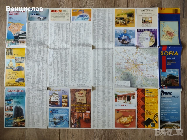Хартиени карти на България - стари издания, снимка 6 - Други - 54302860