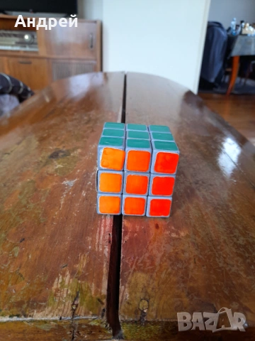 Стар куб за подреждане,Магически куб,кубче, снимка 3 - Други ценни предмети - 54043855
