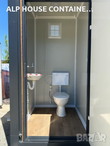 Двойна тоалетна 240х140 | Санитарен контейнер, WC, Модулен, Строителен, снимка 6 - Друго търговско оборудване - 51602505