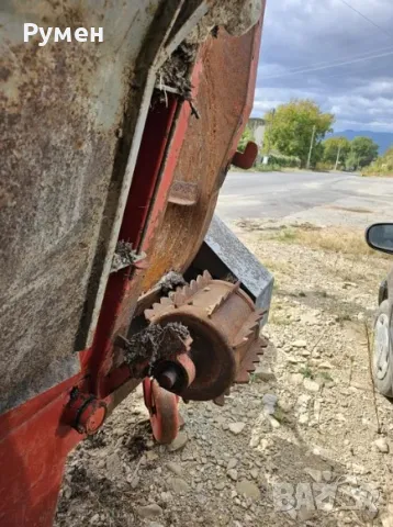 Ремарке за оборска тор тороразхвърлящо ремарке, снимка 3 - Селскостопанска техника - 49864884