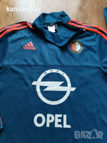 Adidas FC Feyenoord Football Training Sweatshirt Opel - страхотна футболна блуза Л, снимка 3 - Спортни дрехи, екипи - 49963671