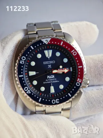 SEIKO Prospex PADI ‘Turtle’ SRPE99, снимка 3 - Мъжки - 48000643