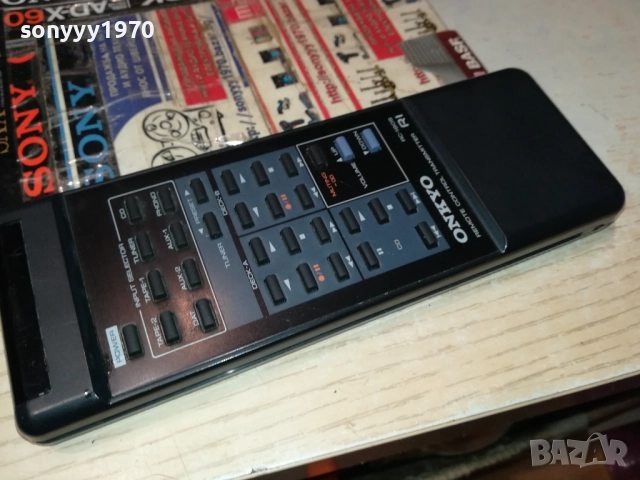 ONKYO R1 RC-180S ORIGINAL REMOTE CONTROL-ВНОС SWISS 2310252009, снимка 4 - Ресийвъри, усилватели, смесителни пултове - 52158901