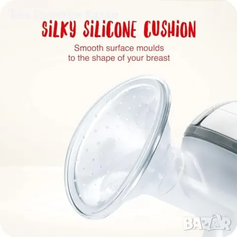 Нова NUK Ръчна Помпа + 2 Шишета + Подплънки за Кърмене Комплект кърма, снимка 3 - Помпи за кърма - 50028122