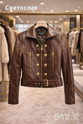 Дамски якета от естесгвена кожа , снимка 6 - Якета - 53526903