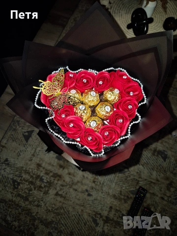 Подаръчни кутии и букети за 8 март или рожден ден, снимка 3 - Други - 53266654