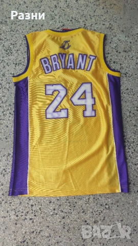 LA Lakers Kobe Bryant 24 Home Jersey (S) като нов