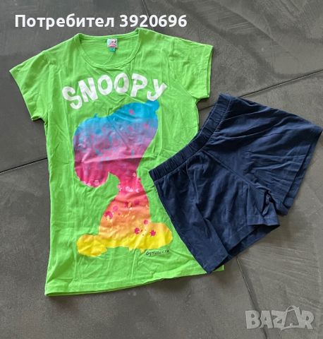 Дамска пижама, 2 части, Snoopy, снимка 1 - Пижами - 46311872