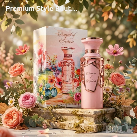Дамски парфюм Fragrance World Bouquet Of Euphoria - Разцъфнете с нежност и гурме сладост, 100 мл, снимка 5 - Дамски парфюми - 54067046