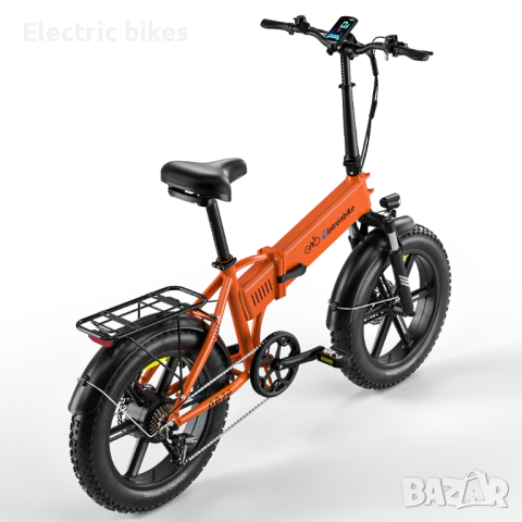 Сгъваем електрически велосипед Eletronbike OD20 – 350W, 48V, до 100 км пробег, снимка 4 - Велосипеди - 54136356