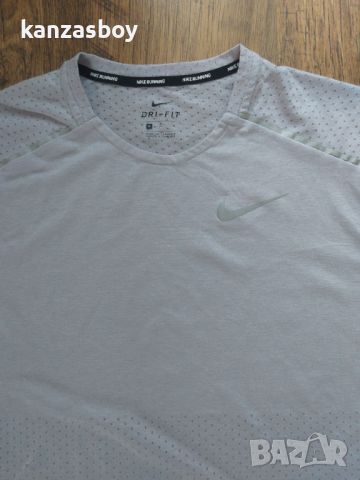 Nike Rise 365 T-shirt - страхотна мъжка тениска КАТО НОВА, снимка 3 - Тениски - 46390749