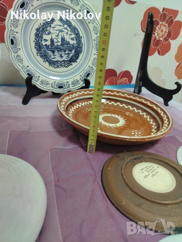 Порцеланови/Керамични чинии за стена , снимка 10 - Чинии - 53479932