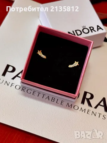 Пандора обеци Pandora , снимка 4 - Обеци - 49882724