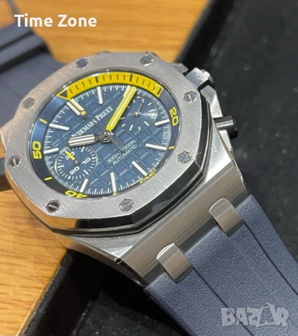 Audemars Piguet Royal Oak Offshore Chronograph 42mm Blue Различни Цветове, снимка 4 - Мъжки - 54050870