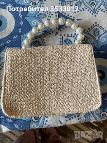 Чанта с перли запазена, снимка 2 - Чанти - 52286148