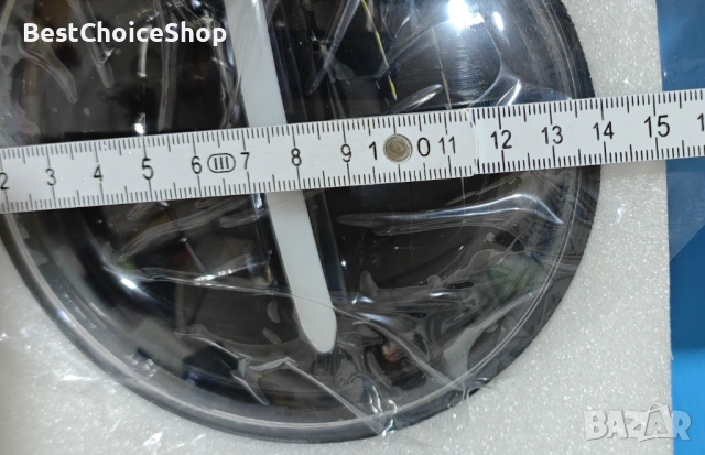 5,75-инчов LED кръгъл фар за мотоциклет с дневни светлини., снимка 6 - Аксесоари и консумативи - 54174874