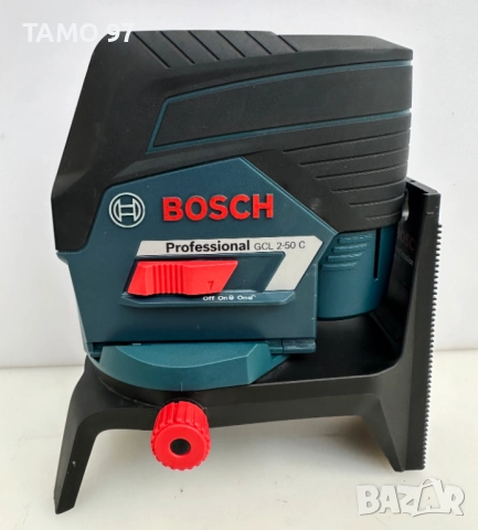 BOSCH GCL 2-50 C - Линеен лазерен нивелир като нов!, снимка 2 - Други инструменти - 52793623