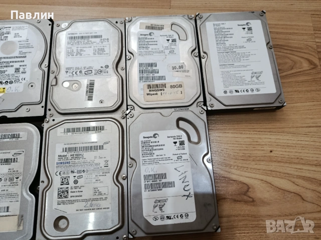 Хард диск ,hard disk 80GB и 160GB , снимка 2 - Твърди дискове - 53304371