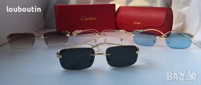 Cartier 2024 мъжки слънчеви очила дамски унисекс 4 цвята, снимка 18 - Слънчеви и диоптрични очила - 48016813