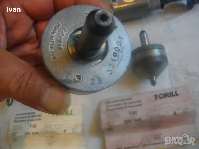 ЕЛ. МАШИНА ЗА ПРОБИВАНЕ И ФОРМОВАНЕ ЗА ТРОЙНИЦИ РАЗКЛОНЕНИЯ МЕДНИ ТРЪБИ T-DRILL T-30 ПЪЛЕН КОМПЛЕКТ, снимка 11 - Други инструменти - 50350069