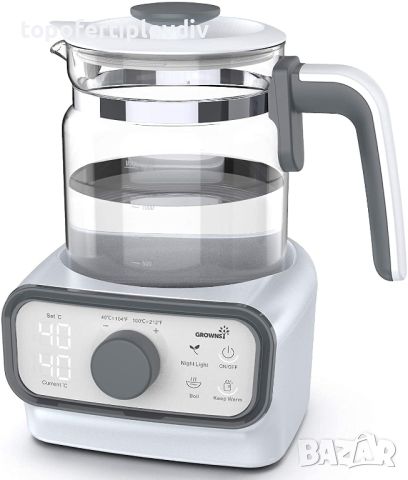 Кана за затопляне на вода  Baby food kettle for milk,Гаранция, снимка 1 - Помпи за кърма - 46557431