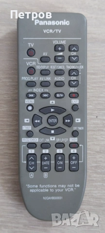 Дистанционно Panasonic VCR/VHS 