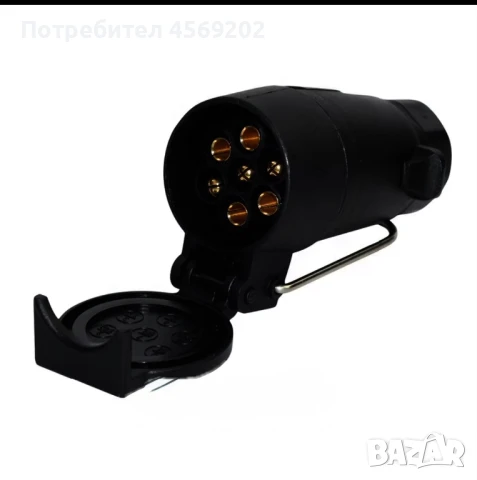 Адаптер 7-пинов US към 7-пинов EU за теглич, снимка 2 - Ремаркета - 51423221