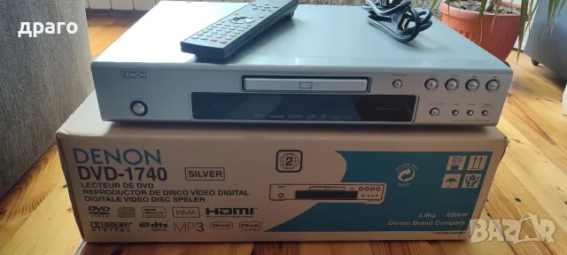 DVD PLAYER DENON 1740 , снимка 1 - Ресийвъри, усилватели, смесителни пултове - 47257411