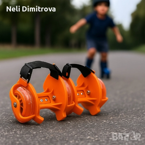 LED ролери за обувки - Регулируеми, снимка 1