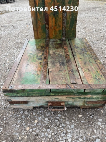 Стара механична платформена везна – ретро индустриален стил, снимка 7 - Везни - 54172072