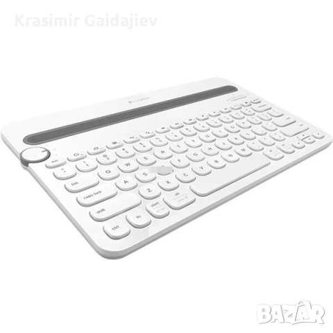 Logitech K480 Bluetooth Multi-Device KB клавиатура, бял, немска версия