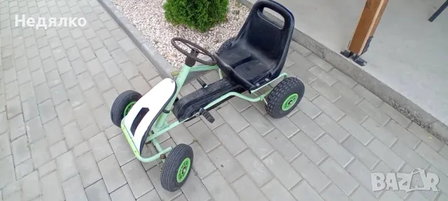 Ретро детска количка с педали, снимка 3 - Колекции - 50405035