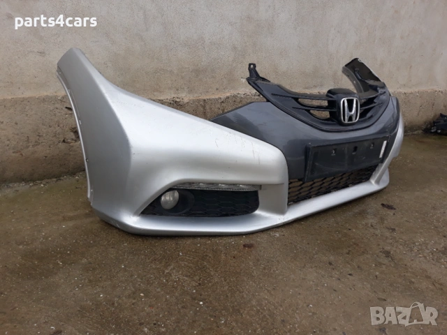предна броня за хонда сивик 9 12-16 с маска решетка халогени HONDA CIVIC IX , снимка 2 - Части - 53652341