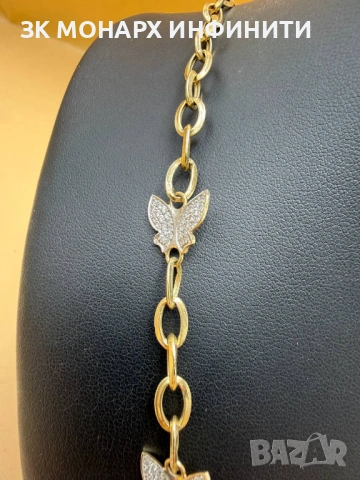 Златен ланец /585/, снимка 5 - Колиета, медальони, синджири - 53057354