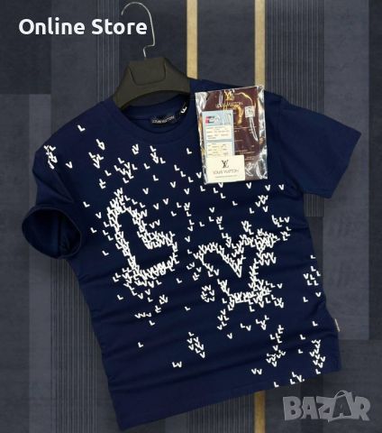 Мъжка тениска Louis Vuitton Реплика ААА+, снимка 2 - Тениски - 46224898
