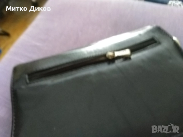 Чанта за ръка борсета с много прегради маркова италианска на Giudi естествена кожа 250х185мм, снимка 9 - Чанти - 51721659
