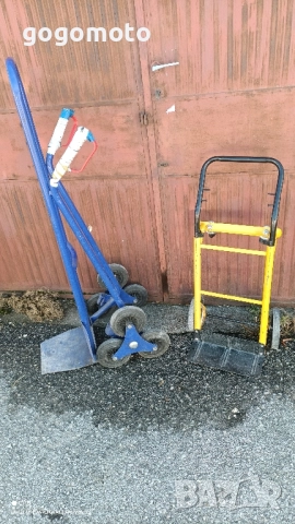 Количка за СТЪПАЛА Професионална вертикална транспортна количка за стъпала багажна, товарна количка, снимка 15 - Друго търговско оборудване - 30164772