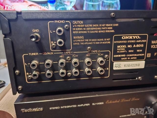 ONKYO A-8015, снимка 8 - Ресийвъри, усилватели, смесителни пултове - 54042971
