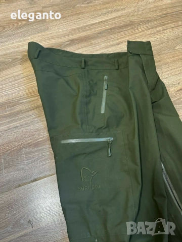 Висок клас мъжки ловно/туристически панталон NORRONA Vassfaret GoreTex 3layer Pro Pants , 54/XL разм, снимка 8 - Спортни дрехи, екипи - 53821932